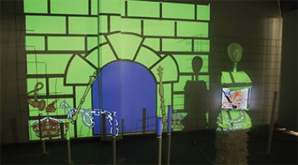 Wilhelm und Lenore Installation