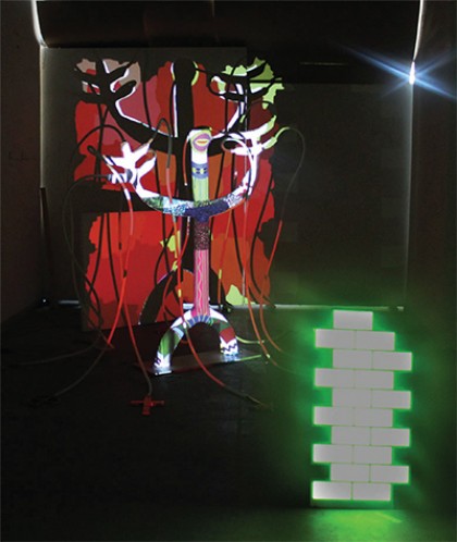 Wilhelm und Lenore Installation